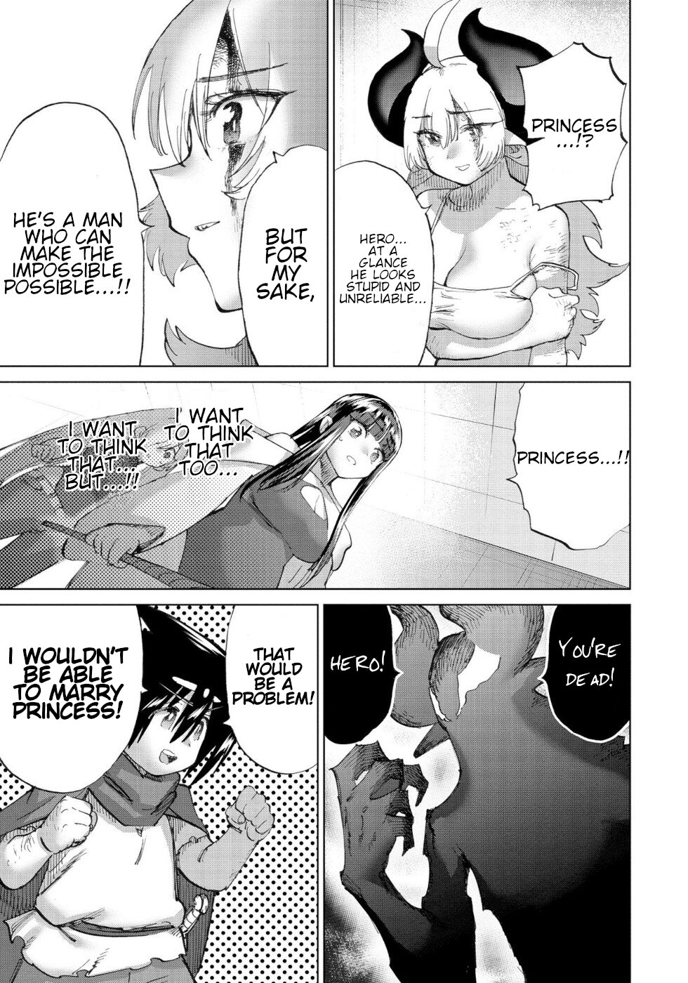 The Hero and the Demon King's Romcom Chapter 54 page 7 - Chapter 54: Hero And First Hit
