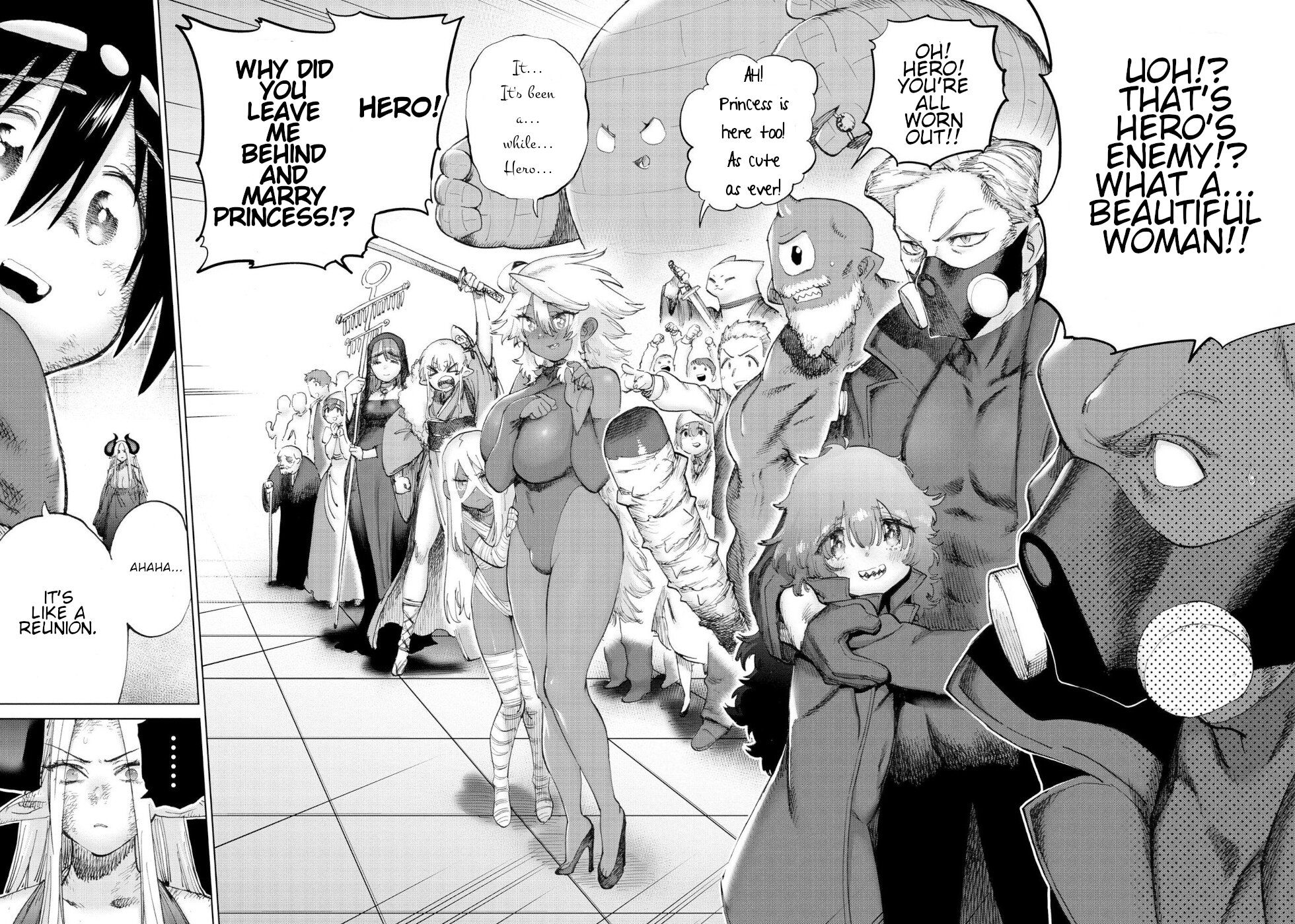 The Hero and the Demon King's Romcom Chapter 55 page 15 - Chapter 55: Hero And Joyful Friends