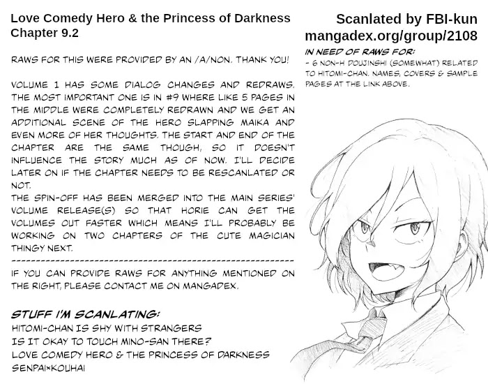 The Hero and the Demon King's Romcom Chapter 9.2 page 13 - Chapter 9.2: Volume 1 Extras
