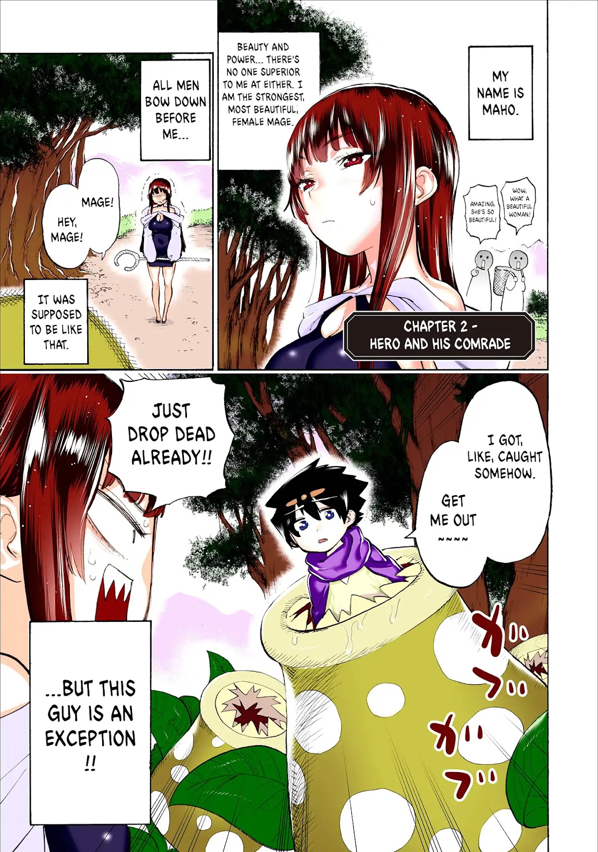 The Hero and the Demon King's Romcom Chapter 9.4 page 1 - Chapter 9.4: Side Story (Mage #2) - Hero and his Comrade