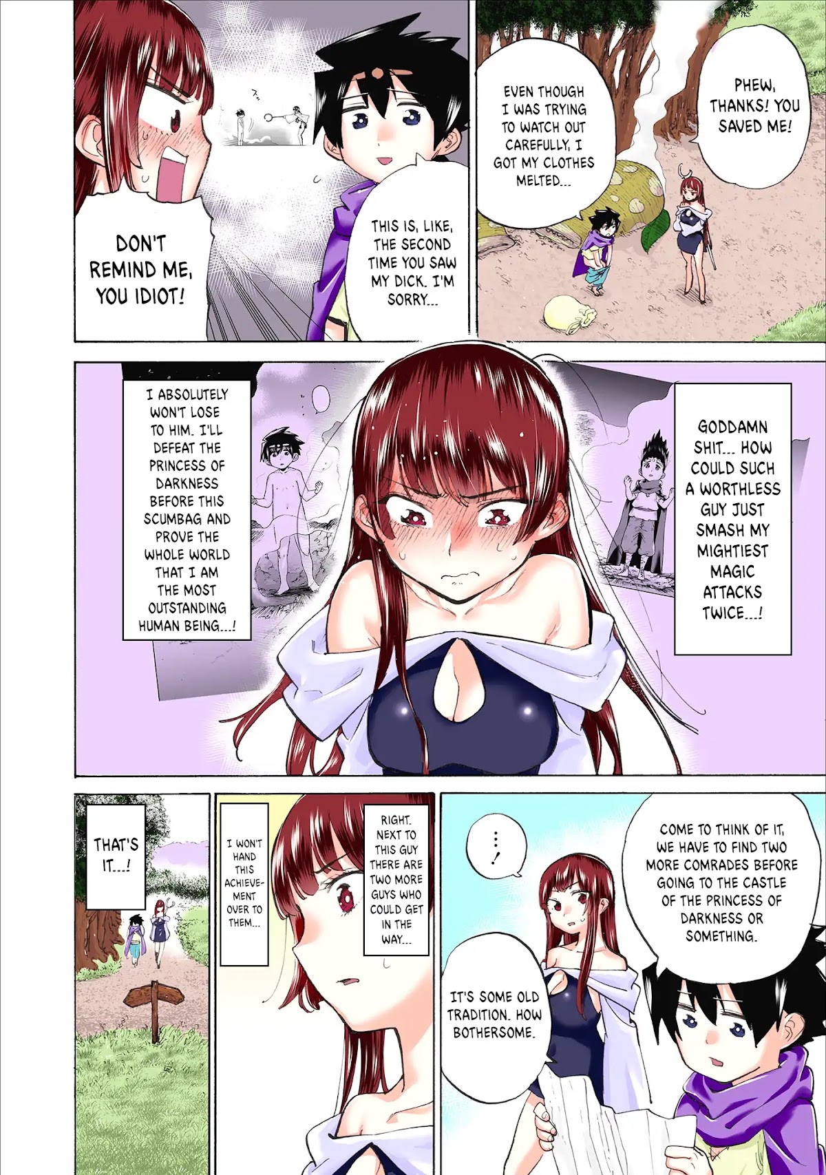 The Hero and the Demon King's Romcom Chapter 9.4 page 2 - Chapter 9.4: Side Story (Mage #2) - Hero and his Comrade
