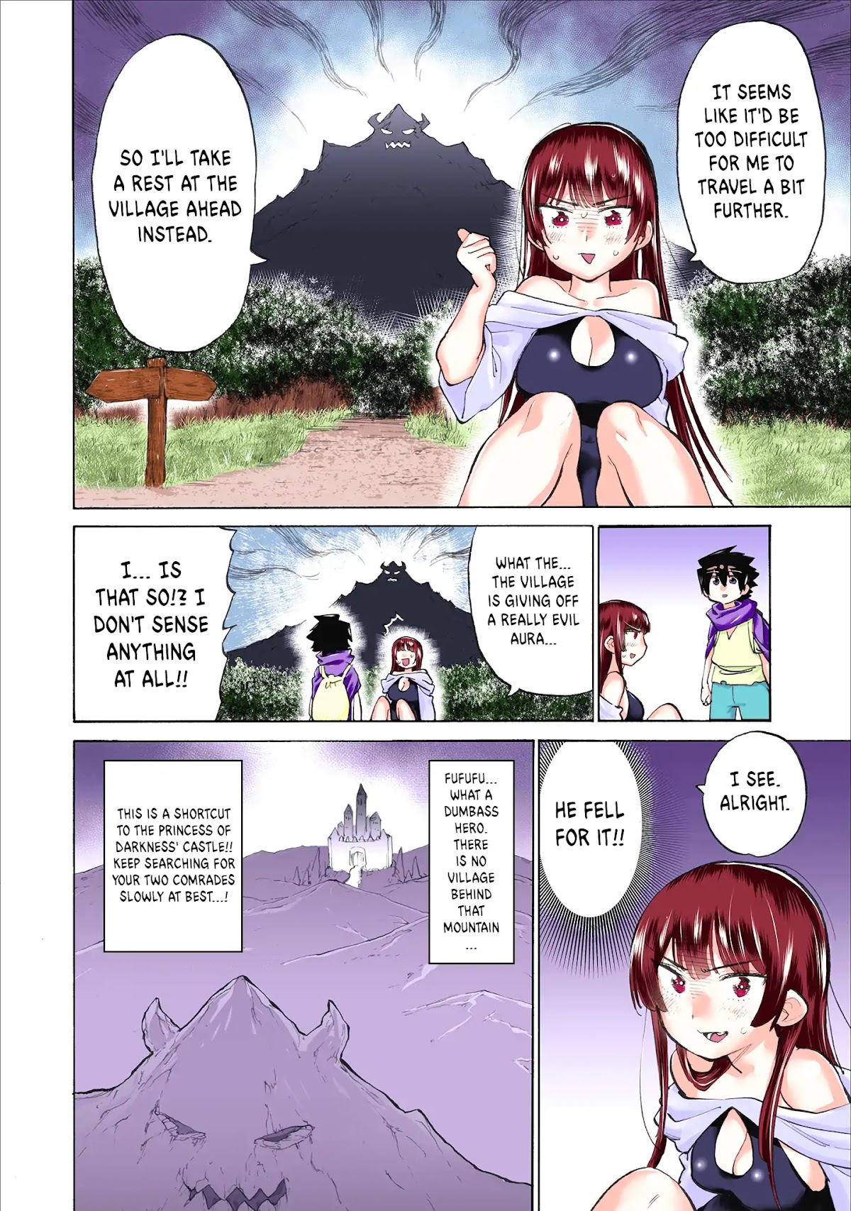 The Hero and the Demon King's Romcom Chapter 9.4 page 4 - Chapter 9.4: Side Story (Mage #2) - Hero and his Comrade