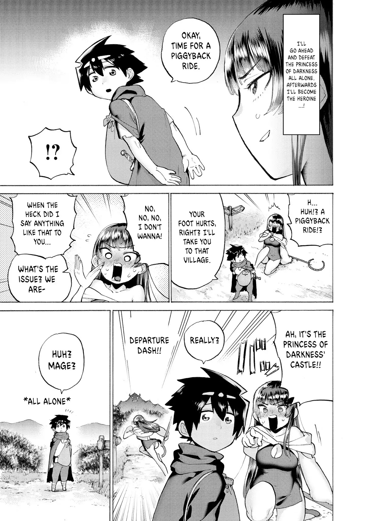The Hero and the Demon King's Romcom Chapter 9.4 page 5 - Chapter 9.4: Side Story (Mage #2) - Hero and his Comrade
