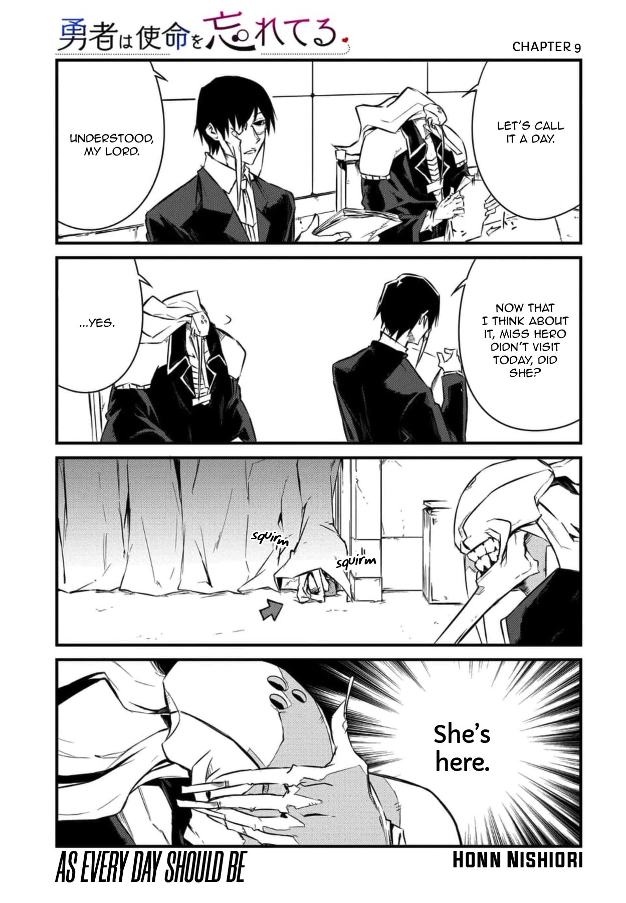 The Hero Forgot The Mission Chapter 9 page 1 - Chapter 9