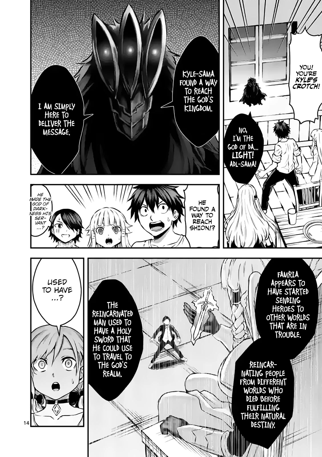 The Hero Is Dead! - Land of the Gods Chapter 1 page 13 - Chapter 1: Reincarnated To Another World