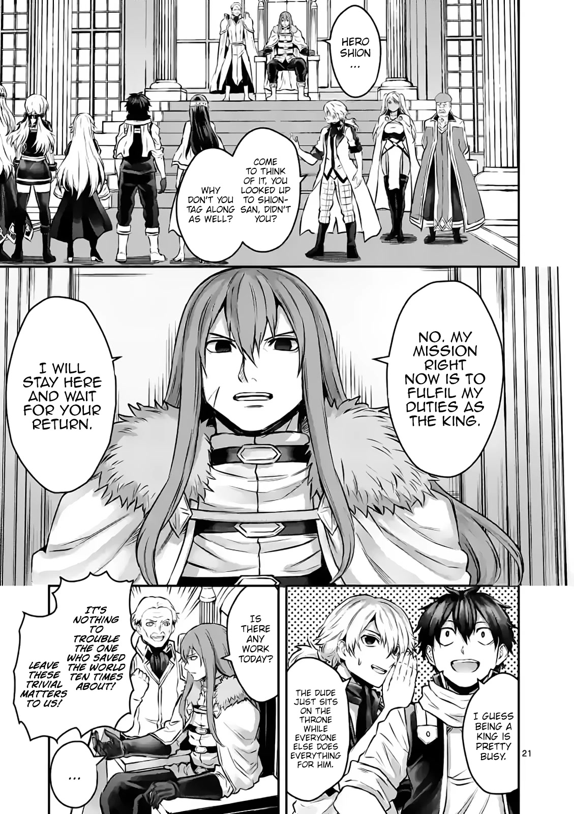 The Hero Is Dead! - Land of the Gods Chapter 1 page 20 - Chapter 1: Reincarnated To Another World