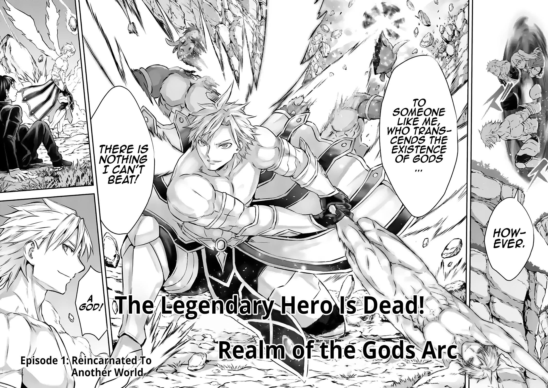 The Hero Is Dead! - Land of the Gods Chapter 1 page 4 - Chapter 1: Reincarnated To Another World