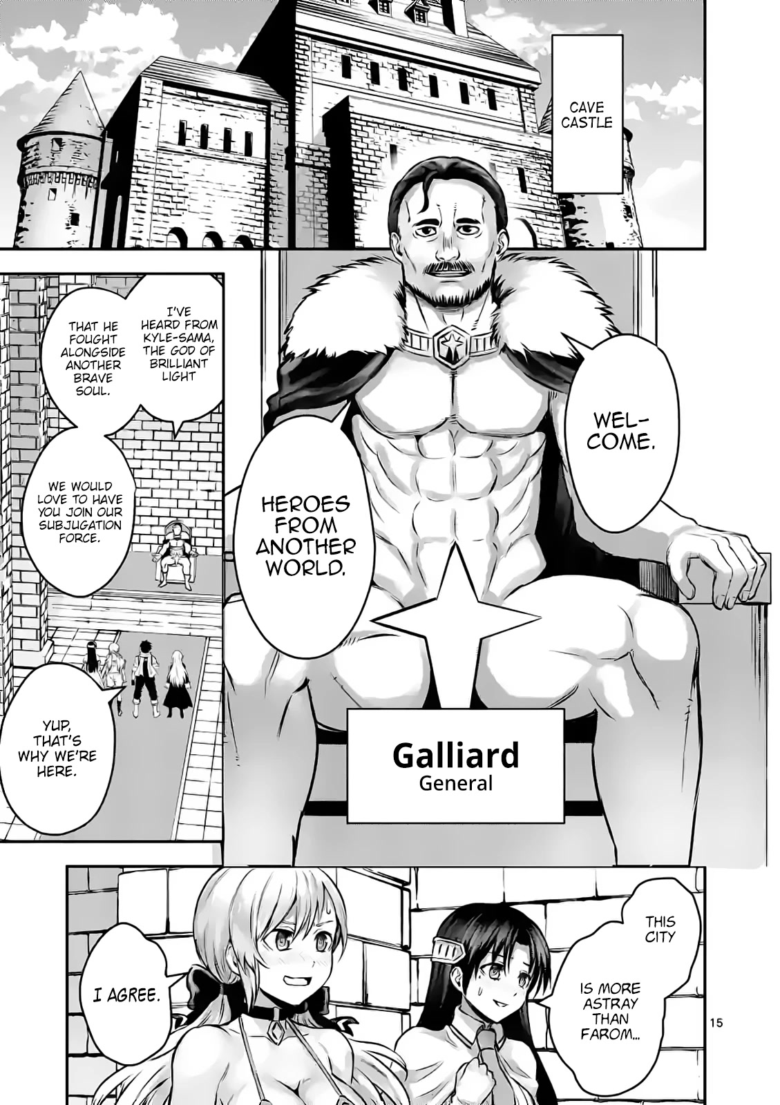 The Hero Is Dead! - Land of the Gods Chapter 3 page 15 - Chapter 3: Subjugation Force