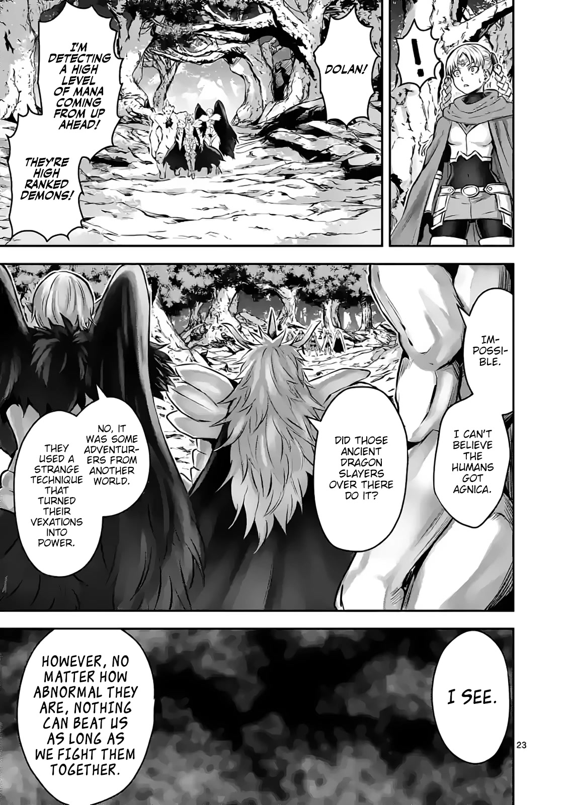 The Hero Is Dead! - Land of the Gods Chapter 3 page 23 - Chapter 3: Subjugation Force