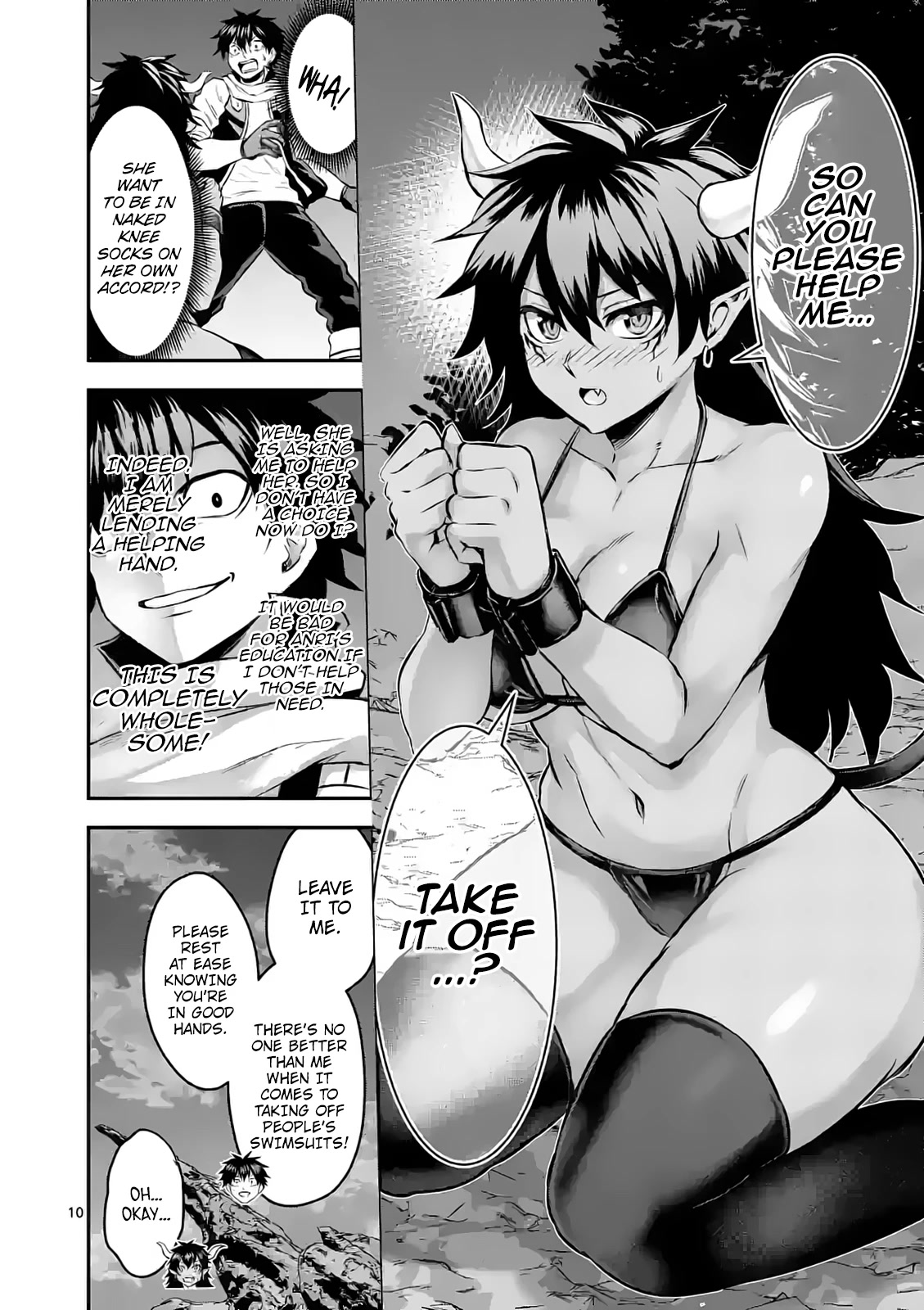The Hero Is Dead! - Land of the Gods Chapter 4 page 10 - Chapter 4: Touka VS The Elite Four
