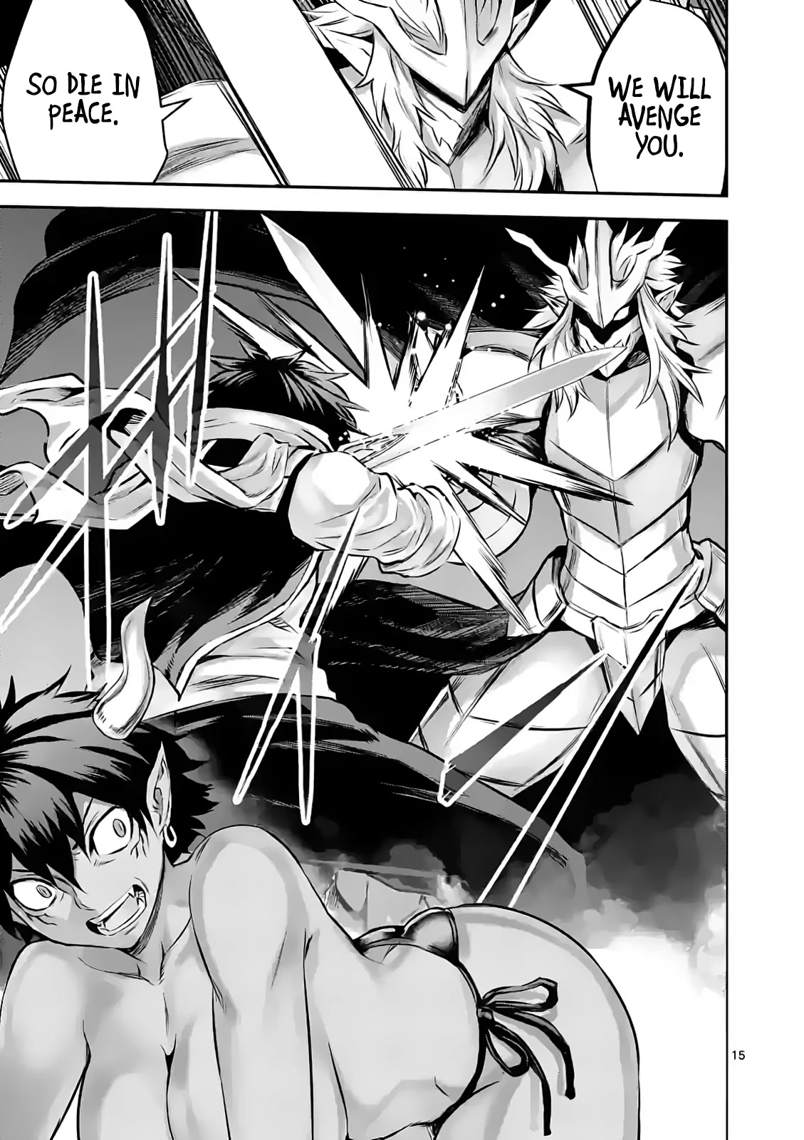 The Hero Is Dead! - Land of the Gods Chapter 4 page 15 - Chapter 4: Touka VS The Elite Four