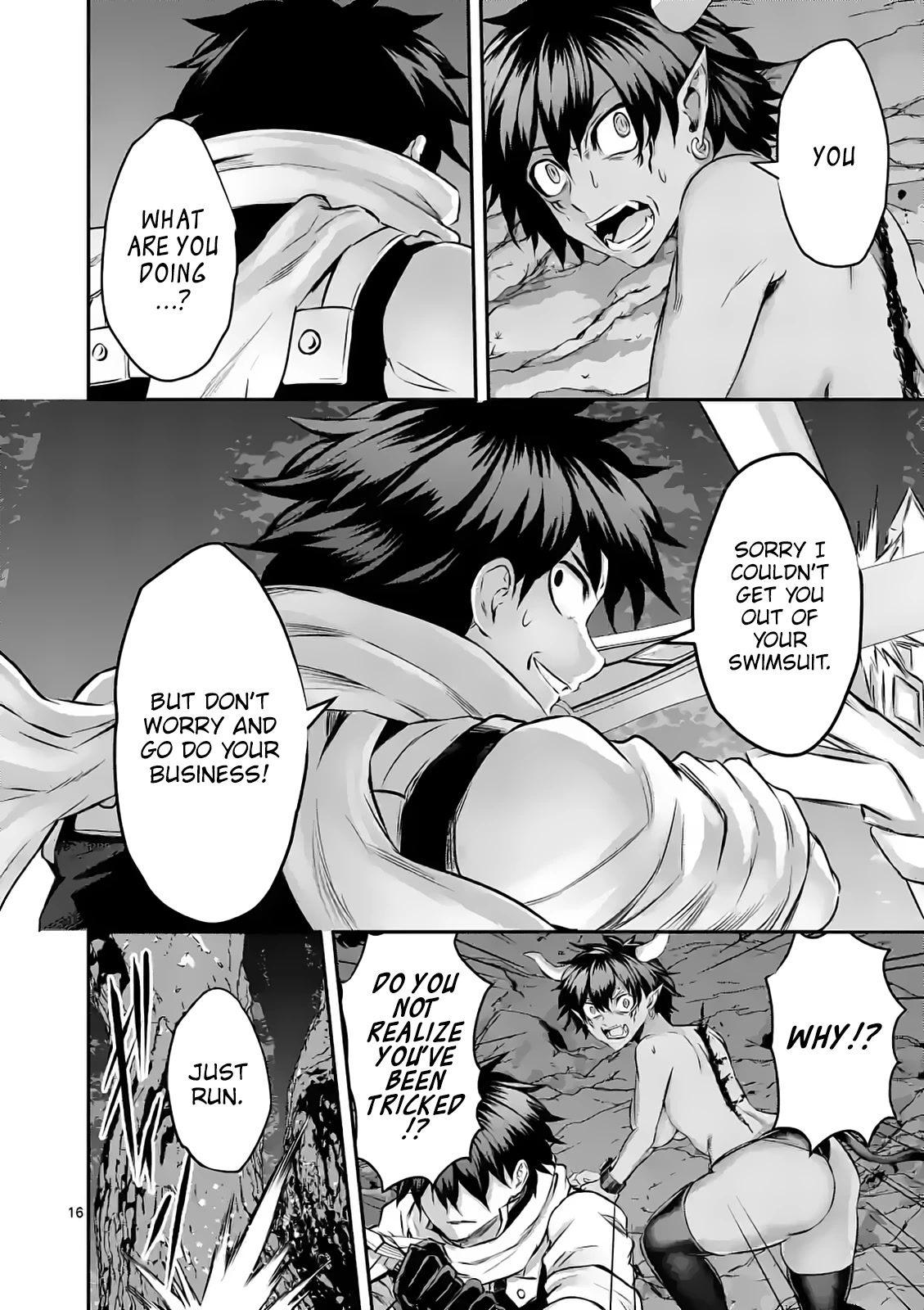 The Hero Is Dead! - Land of the Gods Chapter 4 page 16 - Chapter 4: Touka VS The Elite Four