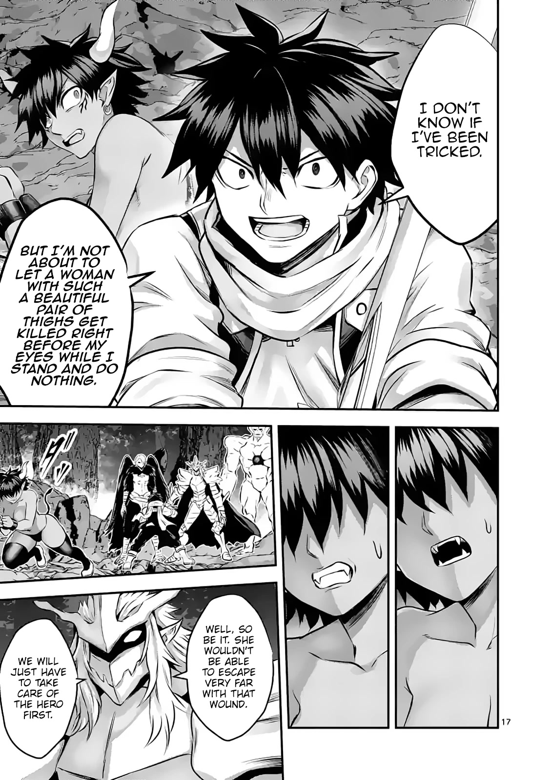 The Hero Is Dead! - Land of the Gods Chapter 4 page 17 - Chapter 4: Touka VS The Elite Four