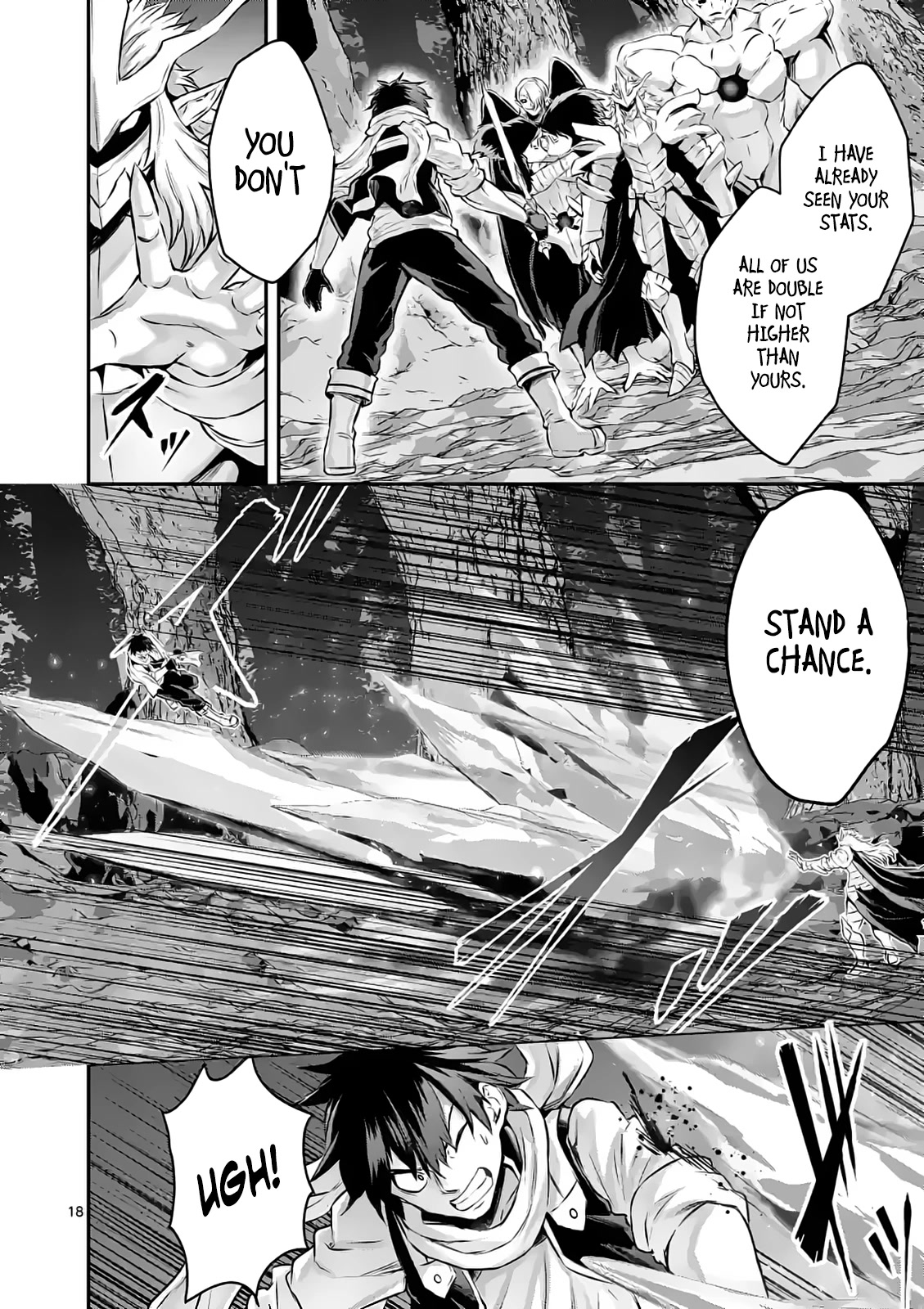 The Hero Is Dead! - Land of the Gods Chapter 4 page 18 - Chapter 4: Touka VS The Elite Four