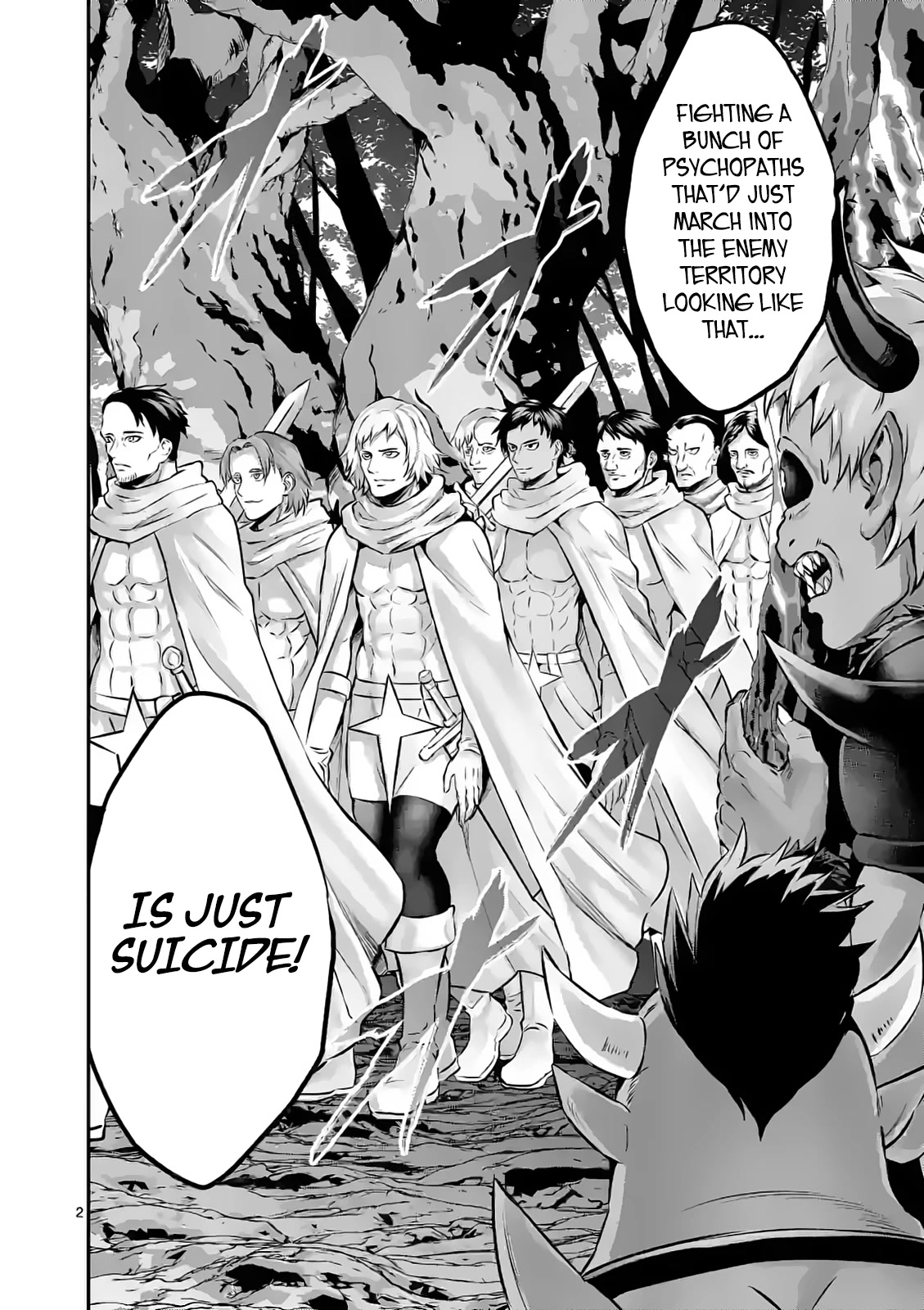 The Hero Is Dead! - Land of the Gods Chapter 4 page 2 - Chapter 4: Touka VS The Elite Four