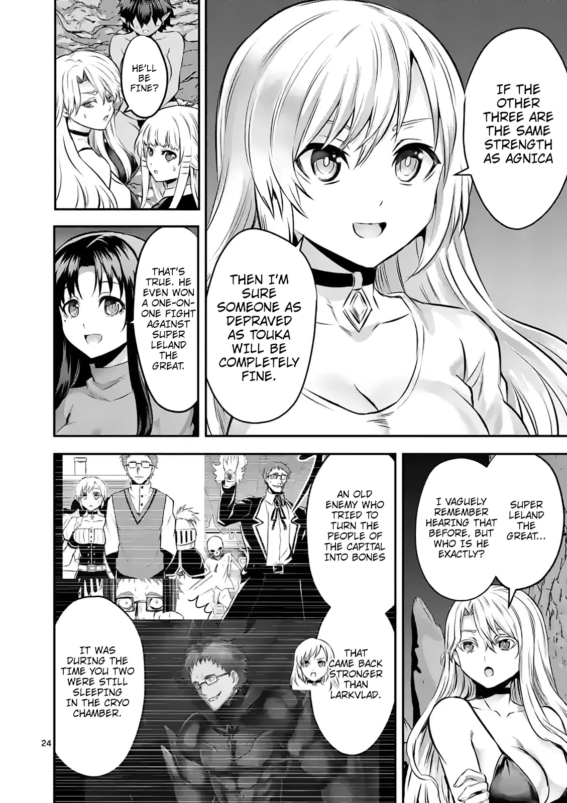 The Hero Is Dead! - Land of the Gods Chapter 4 page 24 - Chapter 4: Touka VS The Elite Four