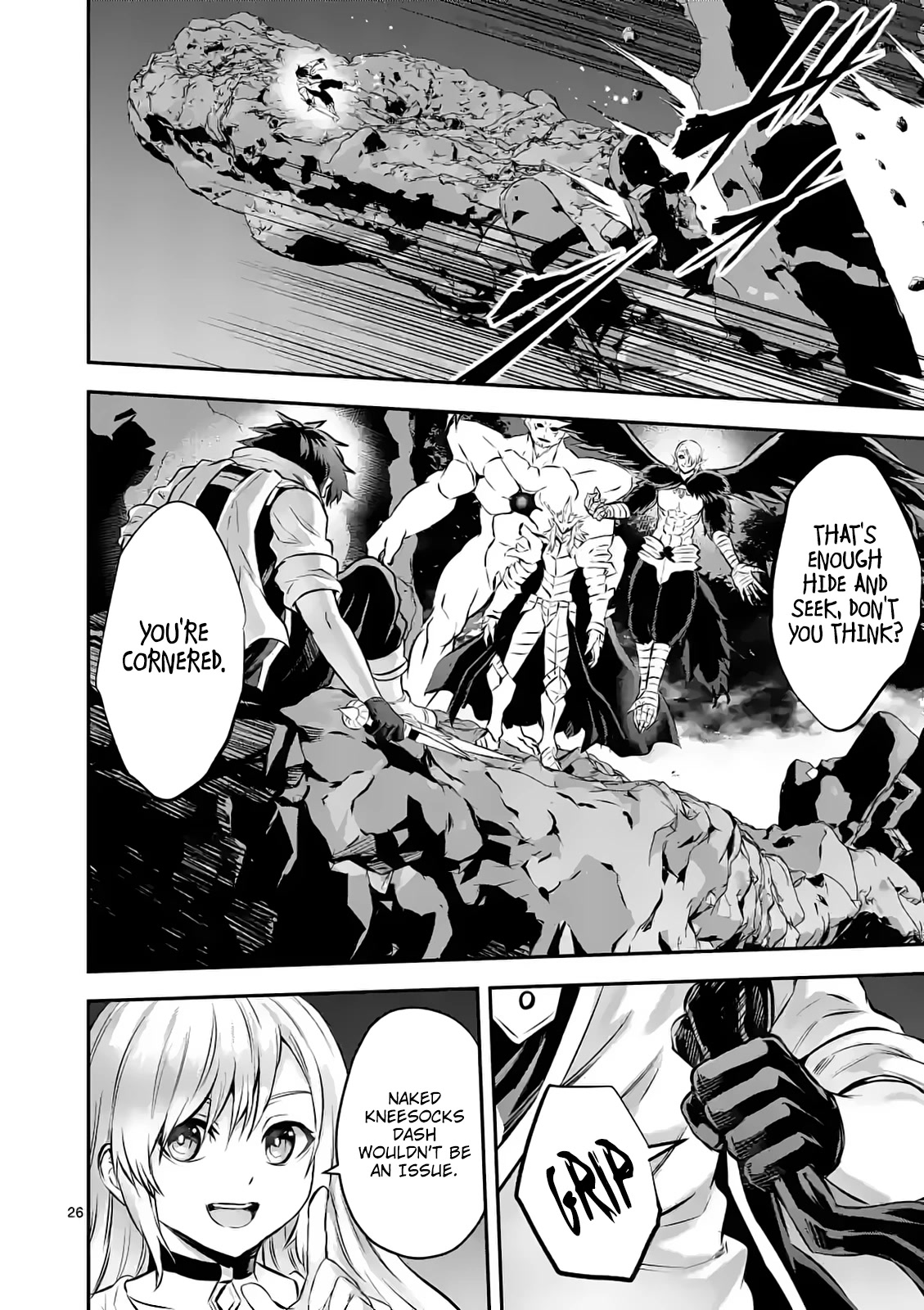 The Hero Is Dead! - Land of the Gods Chapter 4 page 26 - Chapter 4: Touka VS The Elite Four