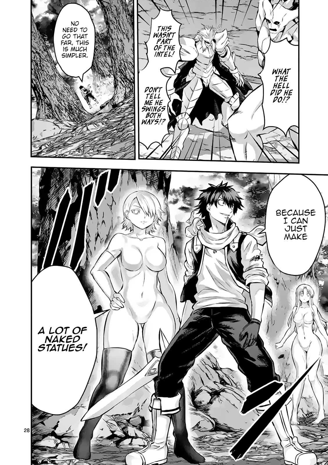 The Hero Is Dead! - Land of the Gods Chapter 4 page 28 - Chapter 4: Touka VS The Elite Four
