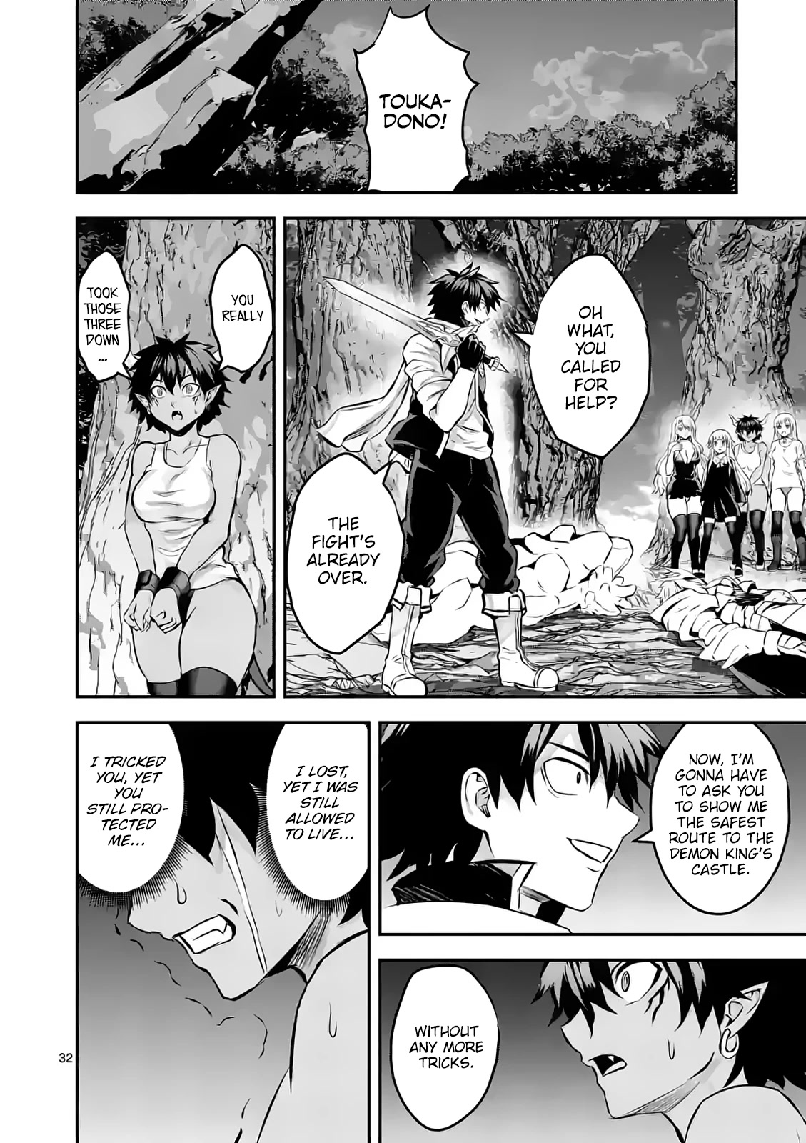 The Hero Is Dead! - Land of the Gods Chapter 4 page 31 - Chapter 4: Touka VS The Elite Four