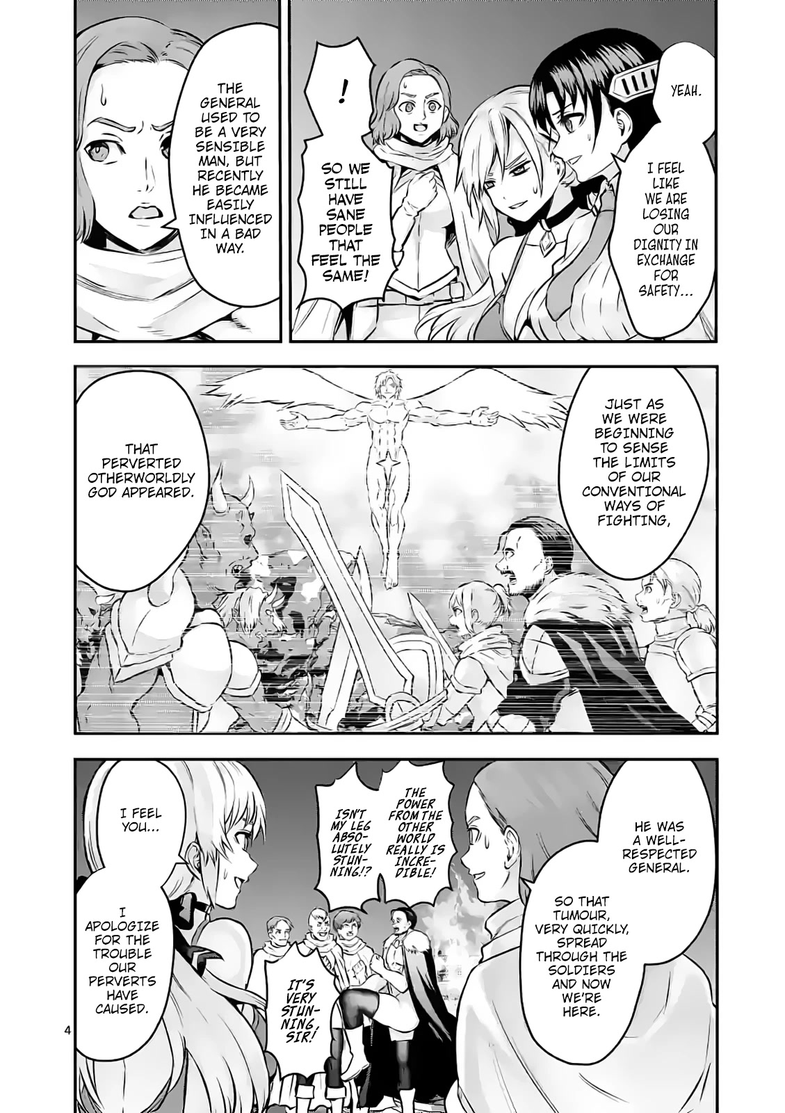 The Hero Is Dead! - Land of the Gods Chapter 4 page 4 - Chapter 4: Touka VS The Elite Four