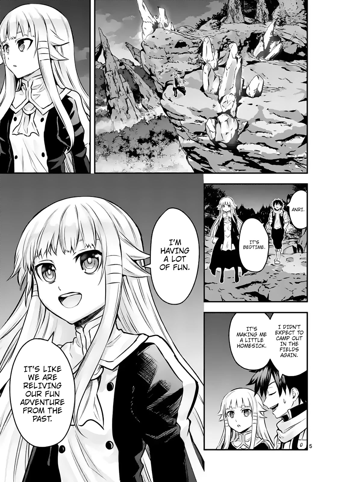 The Hero Is Dead! - Land of the Gods Chapter 4 page 5 - Chapter 4: Touka VS The Elite Four