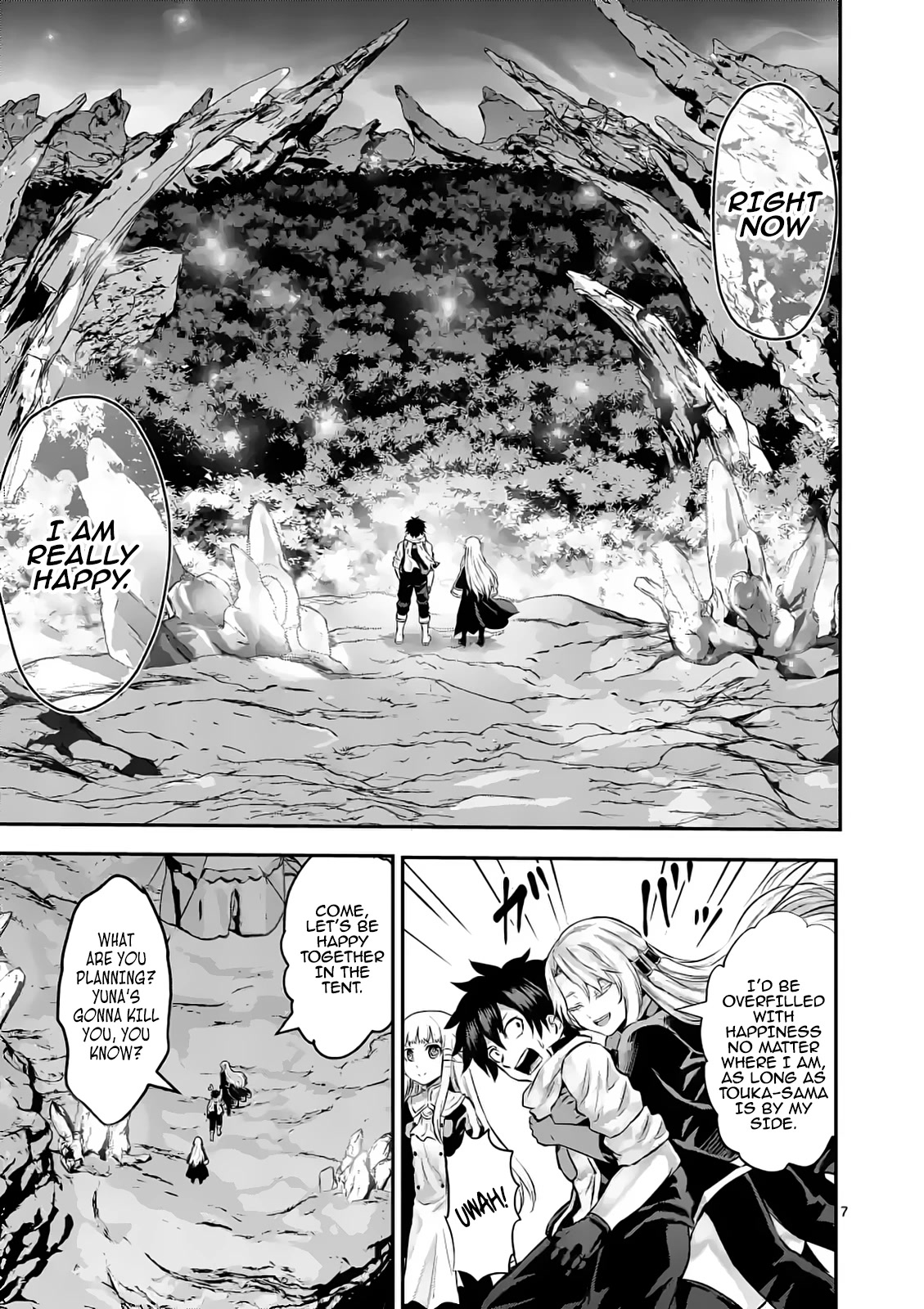 The Hero Is Dead! - Land of the Gods Chapter 4 page 7 - Chapter 4: Touka VS The Elite Four
