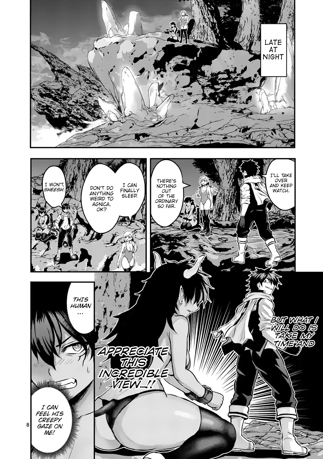 The Hero Is Dead! - Land of the Gods Chapter 4 page 8 - Chapter 4: Touka VS The Elite Four
