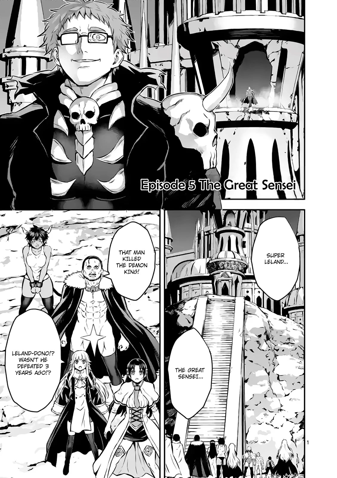 The Hero Is Dead! - Land of the Gods Chapter 5 page 1 - Chapter 5: The Great Sensei