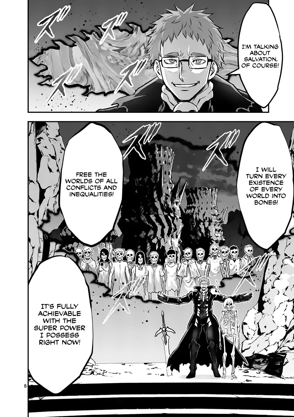 The Hero Is Dead! - Land of the Gods Chapter 5 page 8 - Chapter 5: The Great Sensei