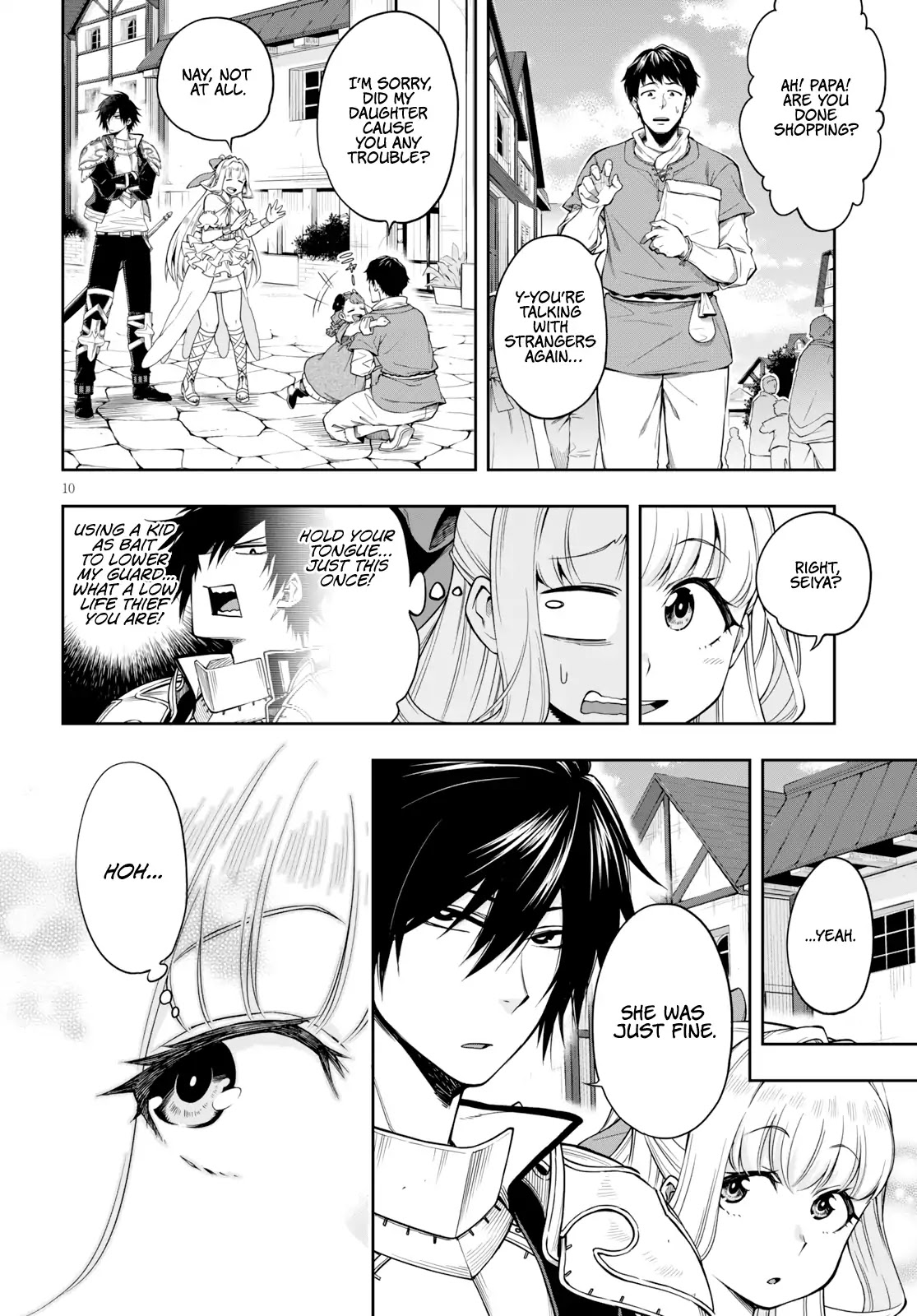 The Hero is Overpowered but Overly Cautious Chapter 2 page 10 - Chapter 2: The First Monster