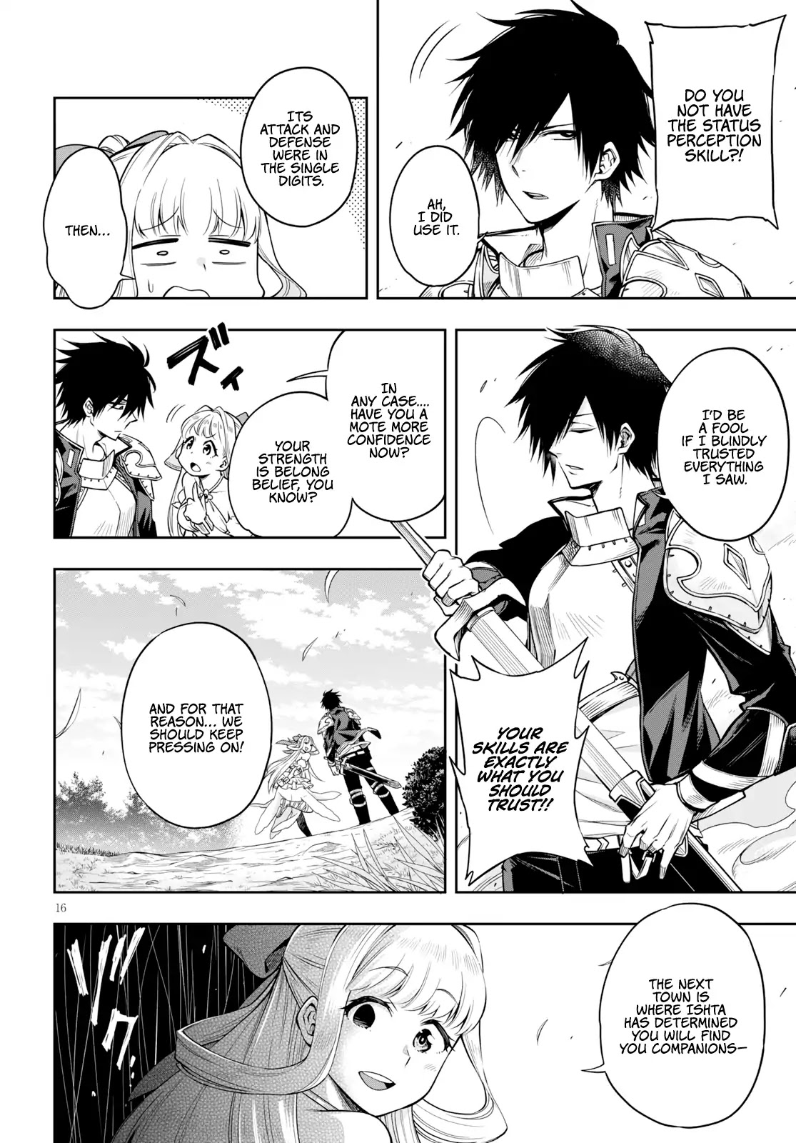 The Hero is Overpowered but Overly Cautious Chapter 2 page 16 - Chapter 2: The First Monster