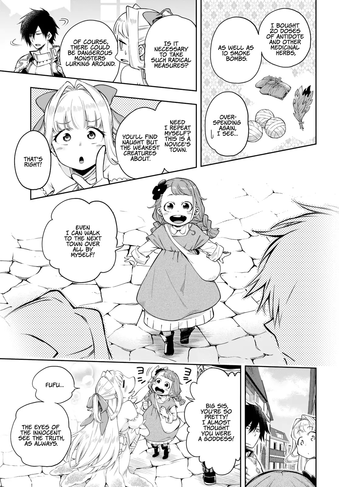 The Hero is Overpowered but Overly Cautious Chapter 2 page 7 - Chapter 2: The First Monster