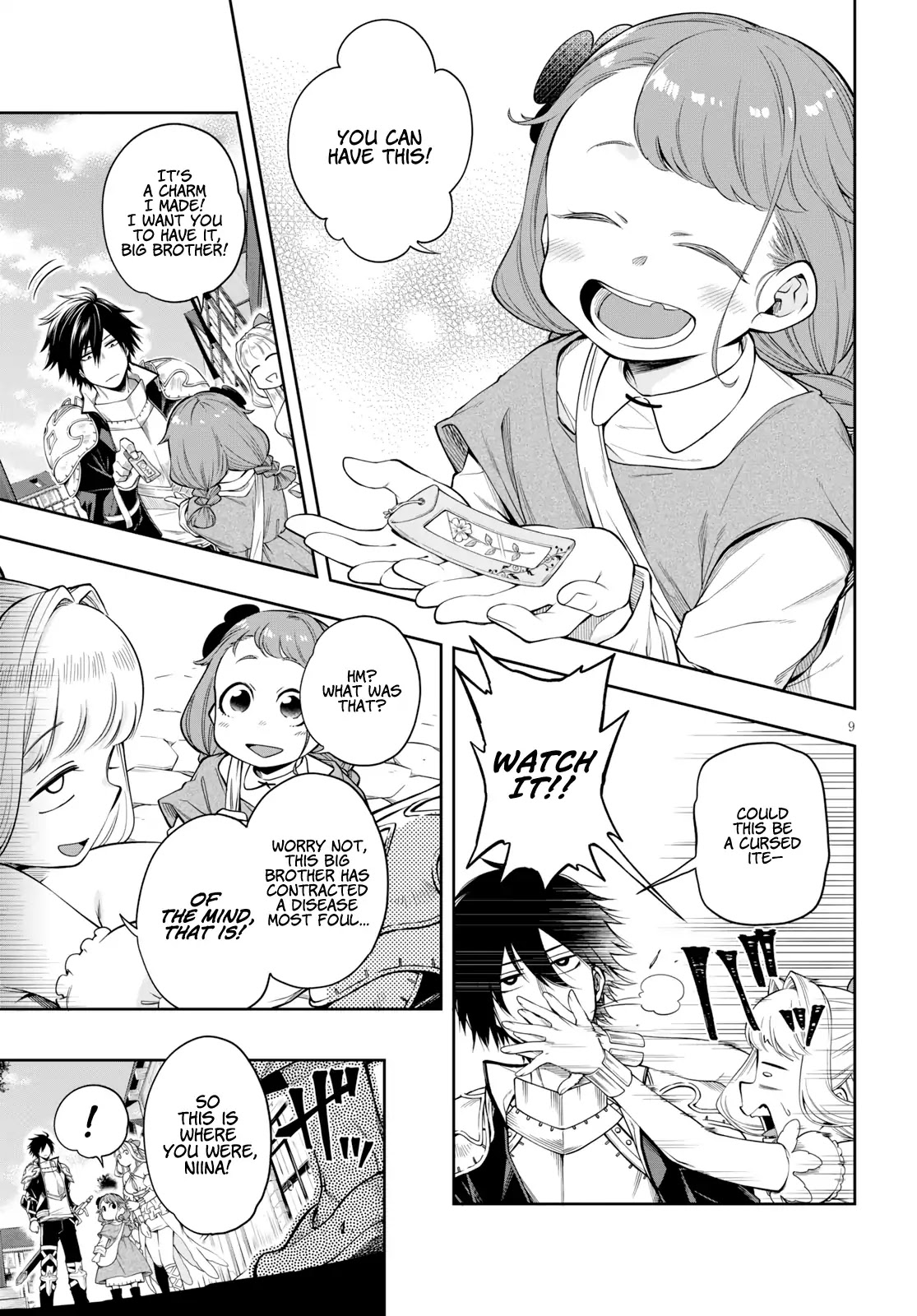 The Hero is Overpowered but Overly Cautious Chapter 2 page 9 - Chapter 2: The First Monster
