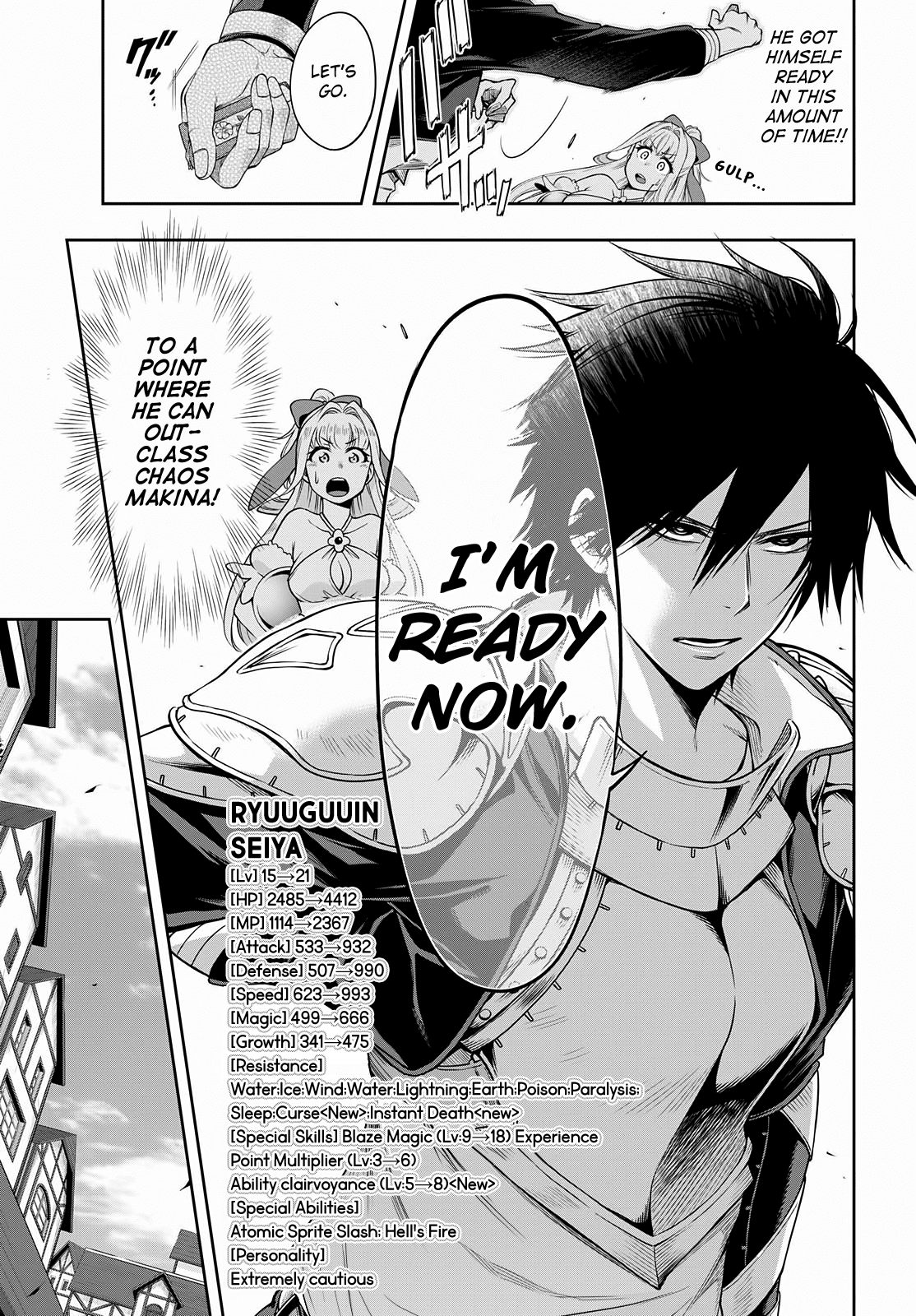 The Hero is Overpowered but Overly Cautious Chapter 3 page 11 - Chapter 3: Secret Trick
