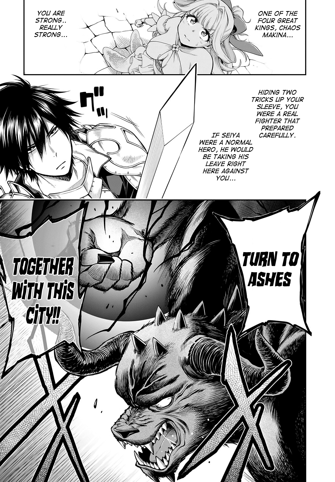 The Hero is Overpowered but Overly Cautious Chapter 4.1 page 10 - Chapter 4.1: An Explosion of Secret Techniques