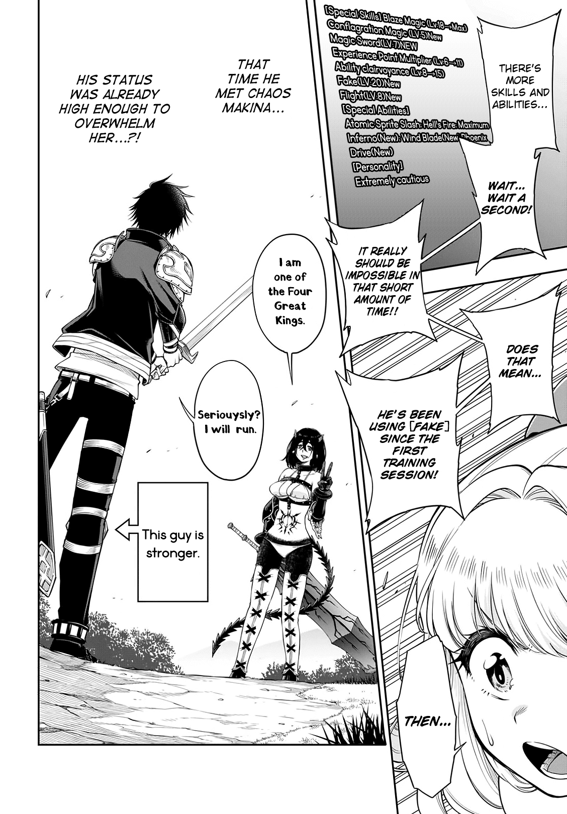The Hero is Overpowered but Overly Cautious Chapter 4.1 page 7 - Chapter 4.1: An Explosion of Secret Techniques