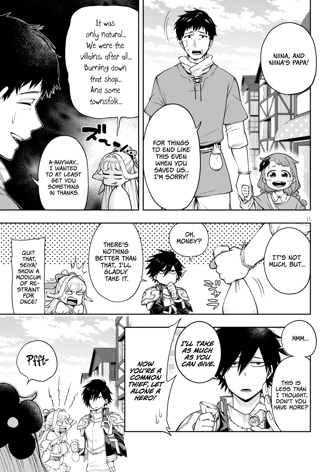 The Hero is Overpowered but Overly Cautious Chapter 4.2 page 11 - Chapter 4.2: An Explosion of Secret Techniques