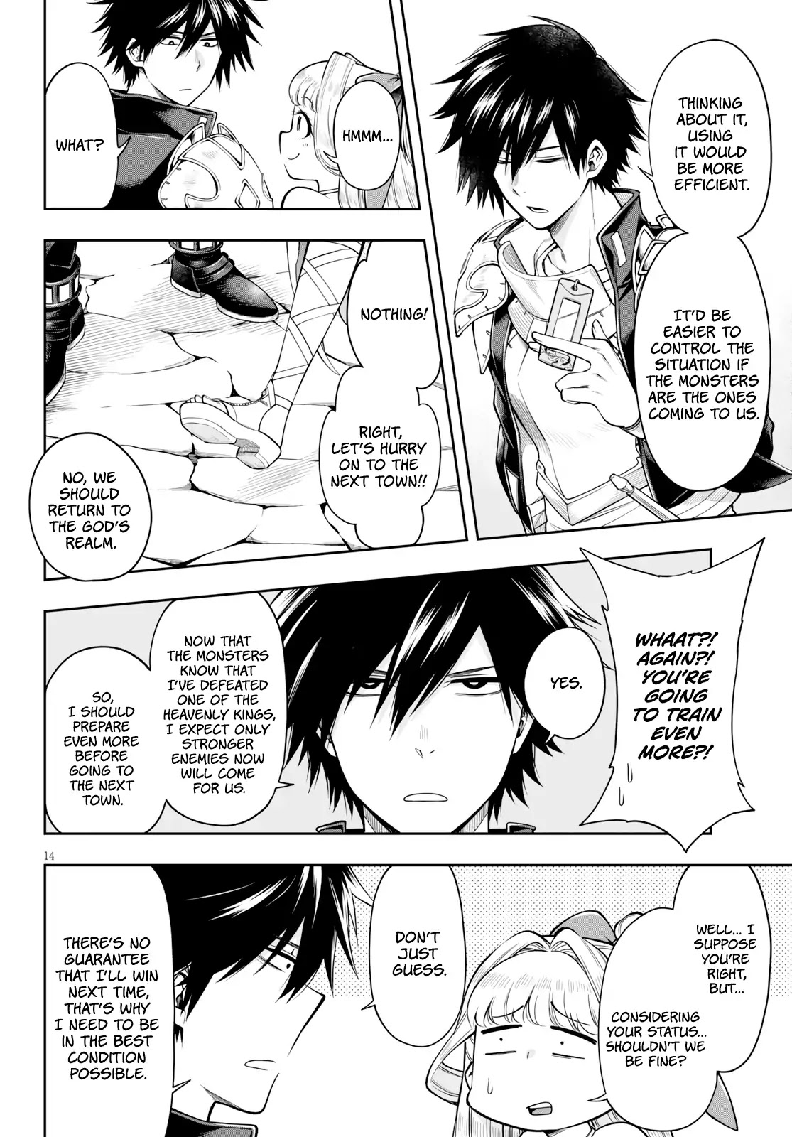 The Hero is Overpowered but Overly Cautious Chapter 4.2 page 14 - Chapter 4.2: An Explosion of Secret Techniques