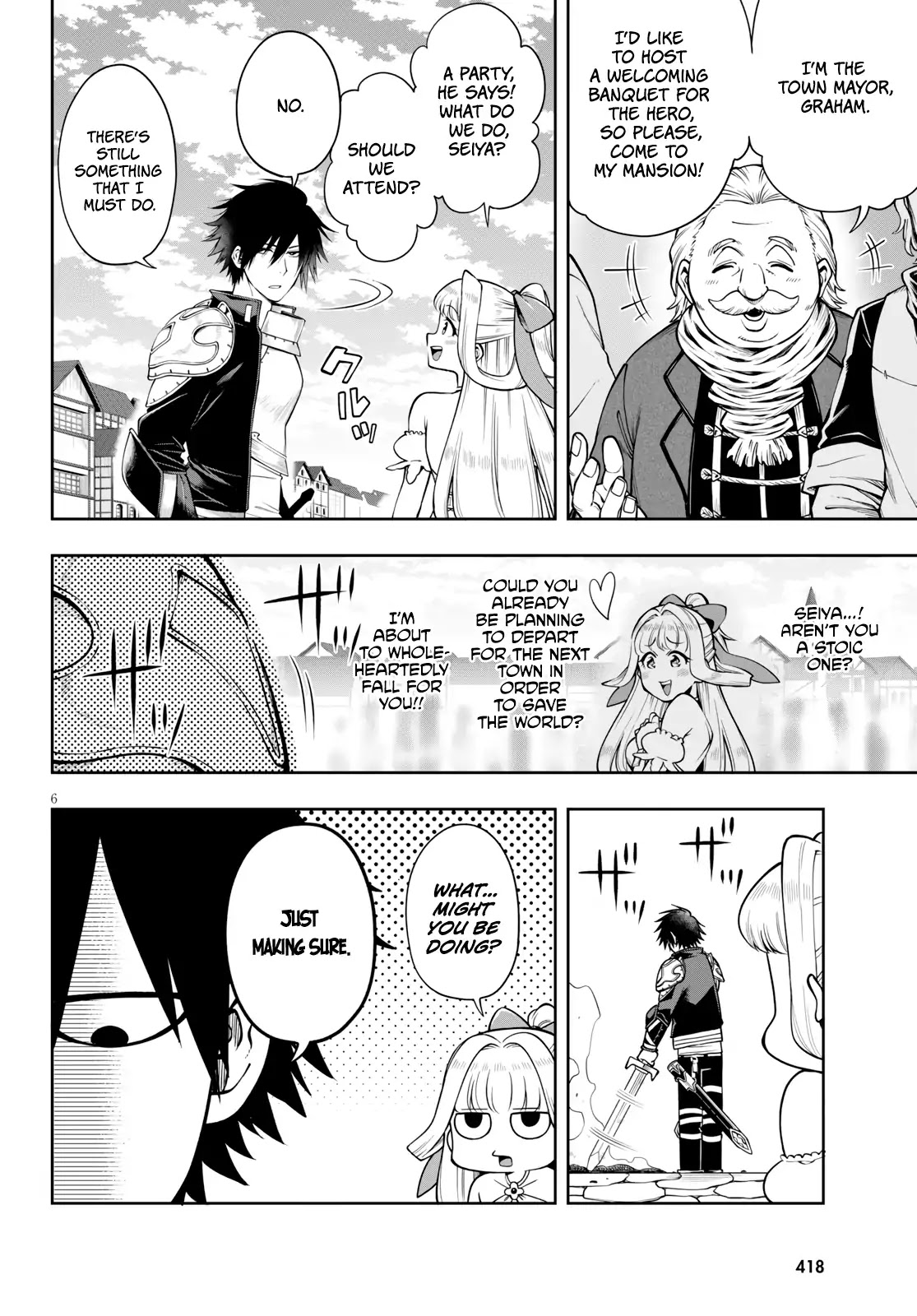The Hero is Overpowered but Overly Cautious Chapter 4.2 page 6 - Chapter 4.2: An Explosion of Secret Techniques