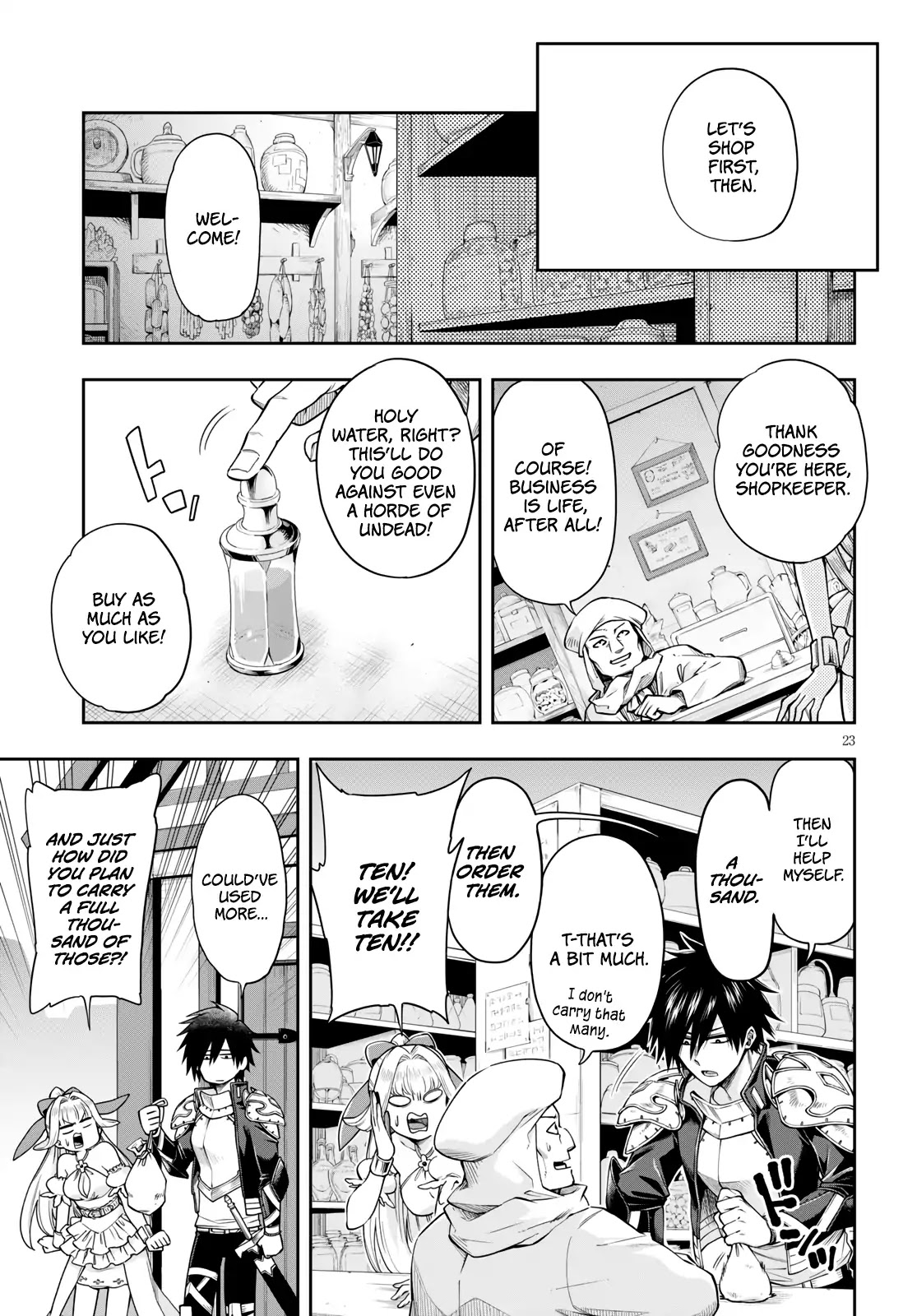 The Hero is Overpowered but Overly Cautious Chapter 5 page 24 - Chapter 5: Immortal Wonder