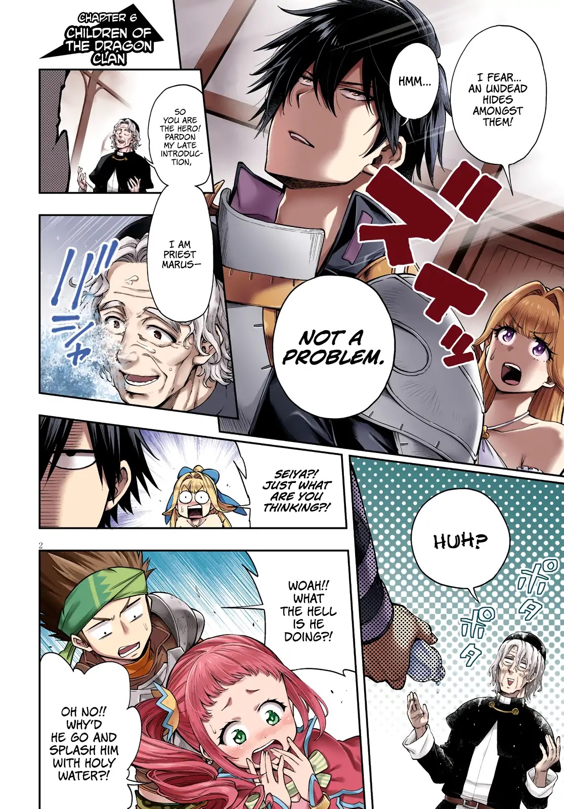 The Hero is Overpowered but Overly Cautious Chapter 6 page 3 - Chapter 6: Children of the Dragon Clan