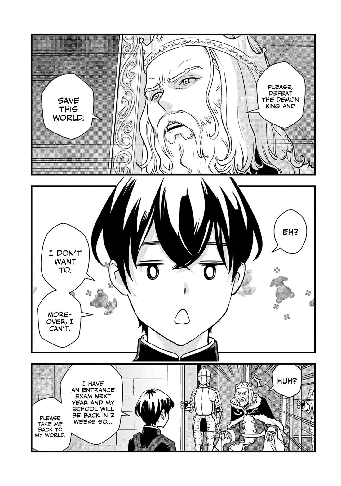 The Hero Returns from Another World, Becomes an Influencer, and Earns Money in the Real World, Where Dungeons have Appeared! Chapter 1 page 5 - Chapter 1