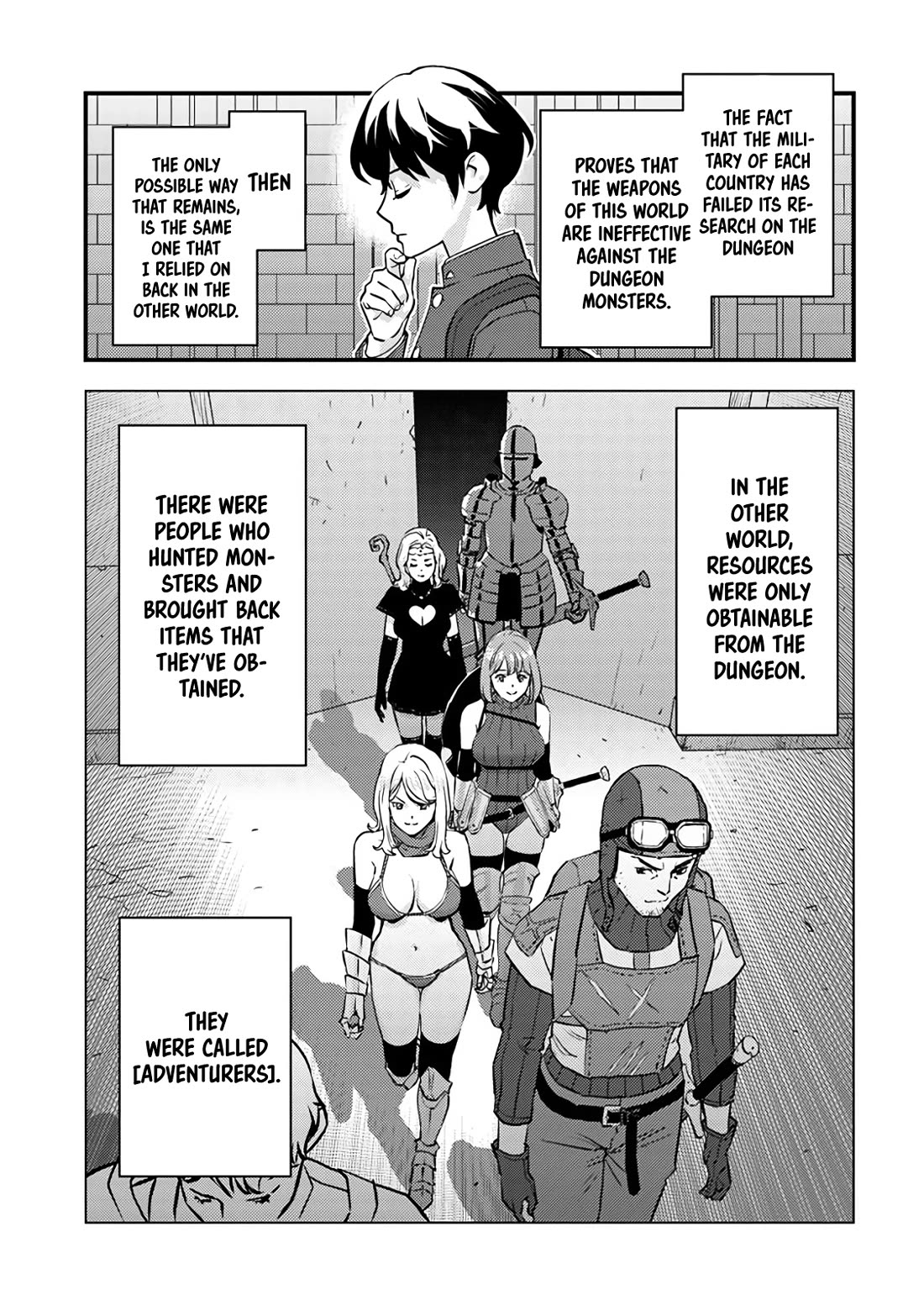 The Hero Returns from Another World, Becomes an Influencer, and Earns Money in the Real World, Where Dungeons have Appeared! Chapter 1 page 58 - Chapter 1