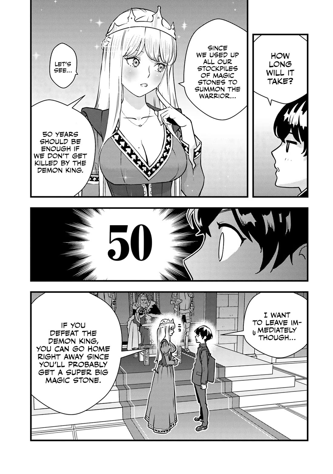 The Hero Returns from Another World, Becomes an Influencer, and Earns Money in the Real World, Where Dungeons have Appeared! Chapter 1 page 7 - Chapter 1