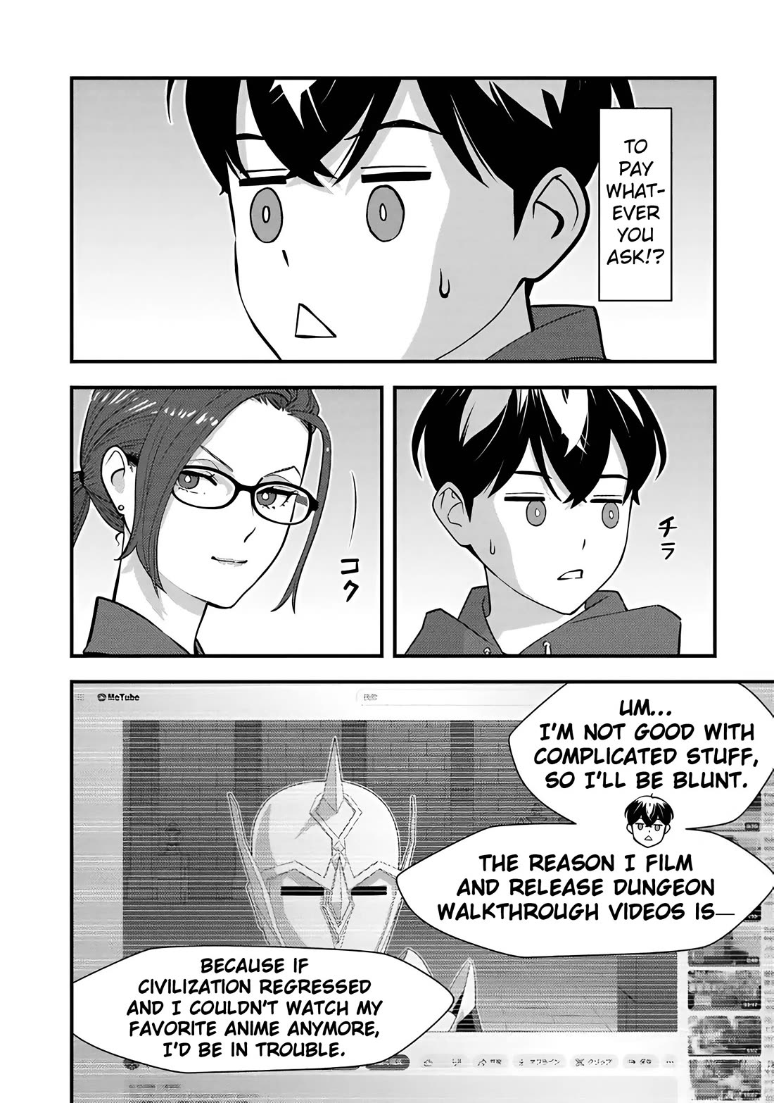 The Hero Returns from Another World, Becomes an Influencer, and Earns Money in the Real World, Where Dungeons have Appeared! Chapter 27 page 10 - Chapter 27