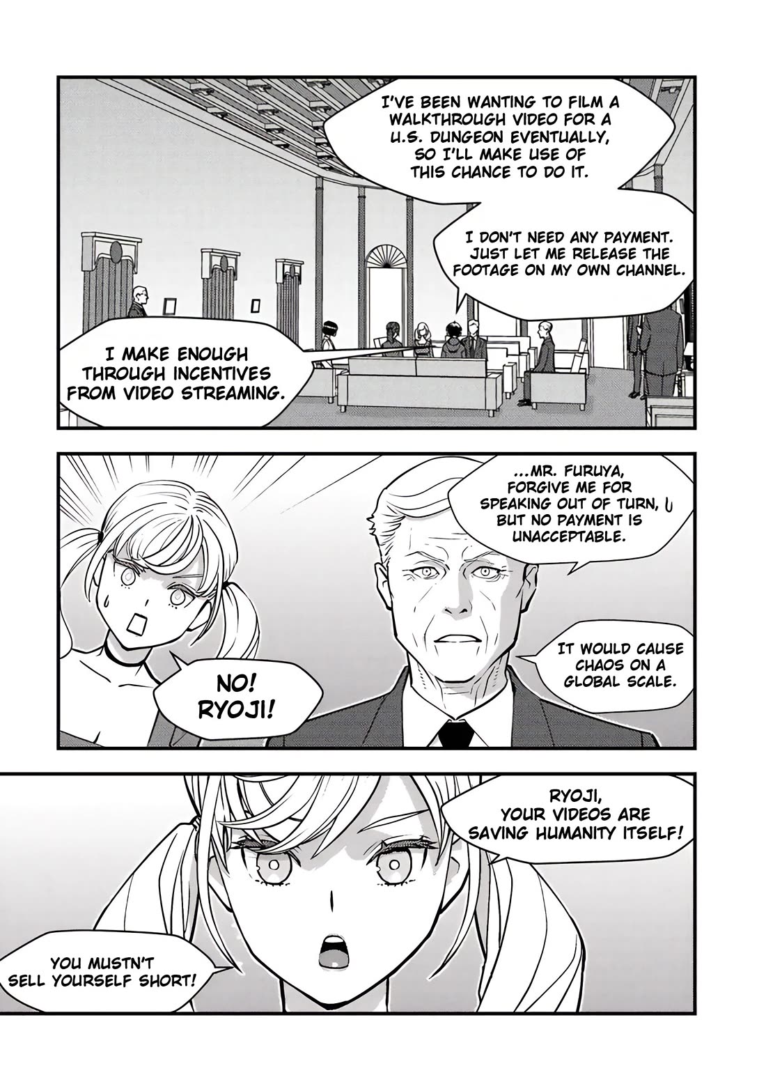The Hero Returns from Another World, Becomes an Influencer, and Earns Money in the Real World, Where Dungeons have Appeared! Chapter 27 page 11 - Chapter 27