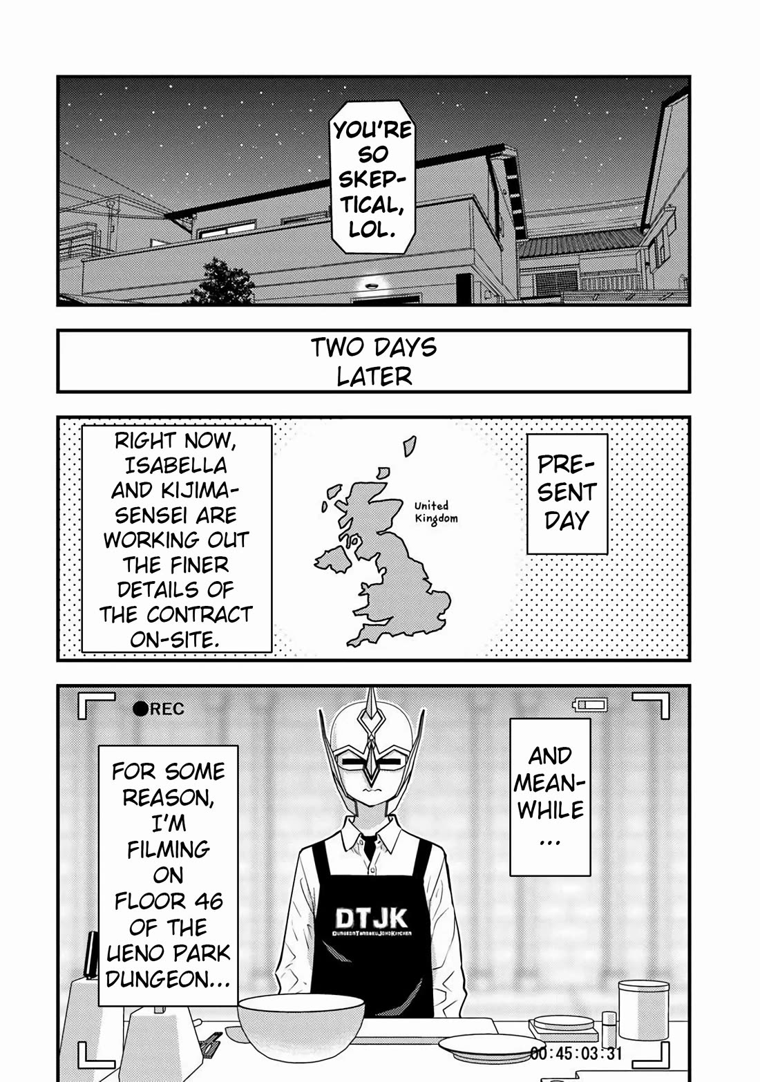 The Hero Returns from Another World, Becomes an Influencer, and Earns Money in the Real World, Where Dungeons have Appeared! Chapter 32 page 18 - Chapter 32