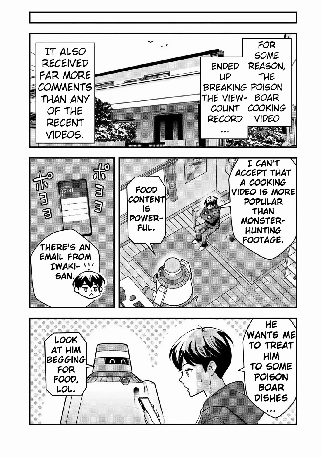 The Hero Returns from Another World, Becomes an Influencer, and Earns Money in the Real World, Where Dungeons have Appeared! Chapter 32 page 25 - Chapter 32