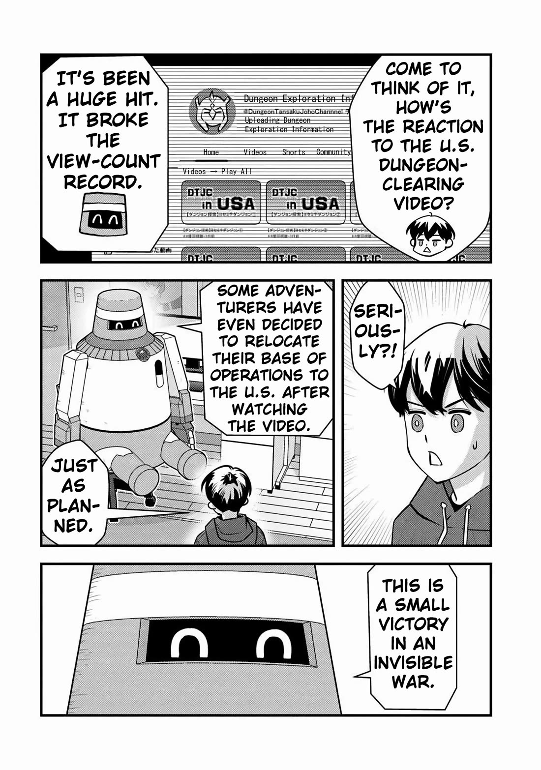 The Hero Returns from Another World, Becomes an Influencer, and Earns Money in the Real World, Where Dungeons have Appeared! Chapter 32 page 8 - Chapter 32