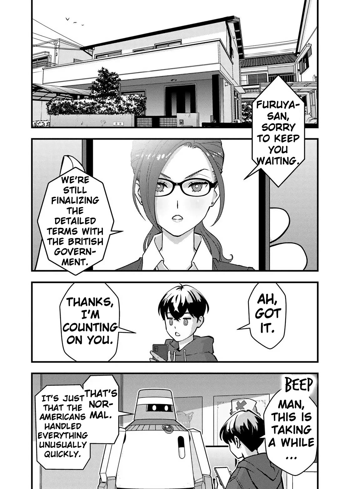 The Hero Returns from Another World, Becomes an Influencer, and Earns Money in the Real World, Where Dungeons have Appeared! Chapter 33 page 3 - Chapter 33